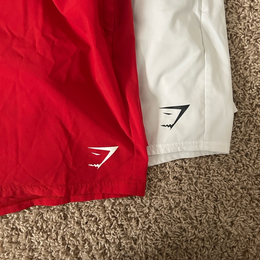 White Athletic Shorts with Logo , 2 for 30, or make a deal!